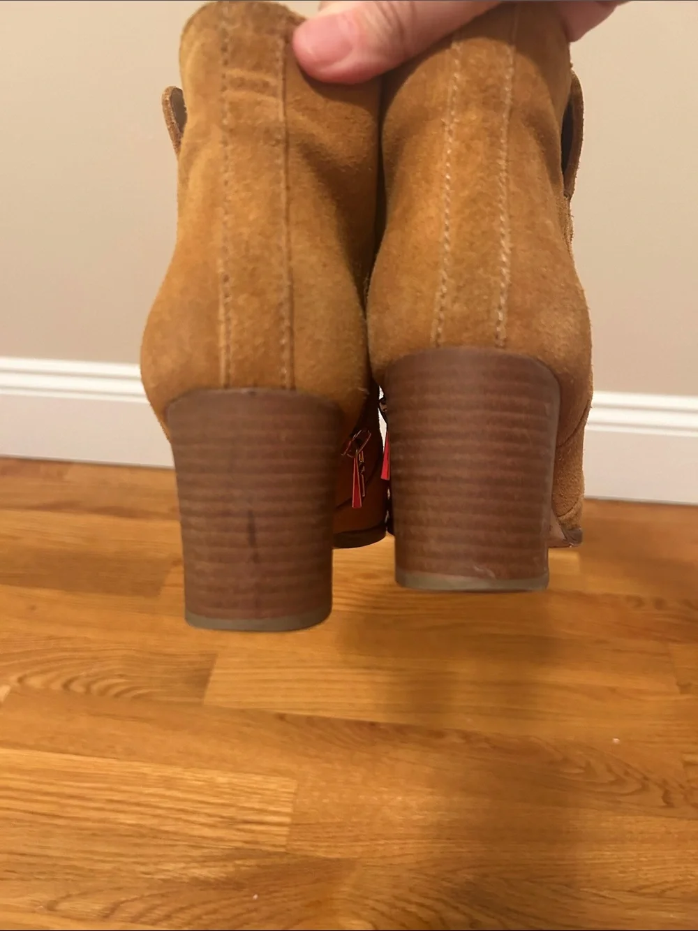 Tory Burch suede booties